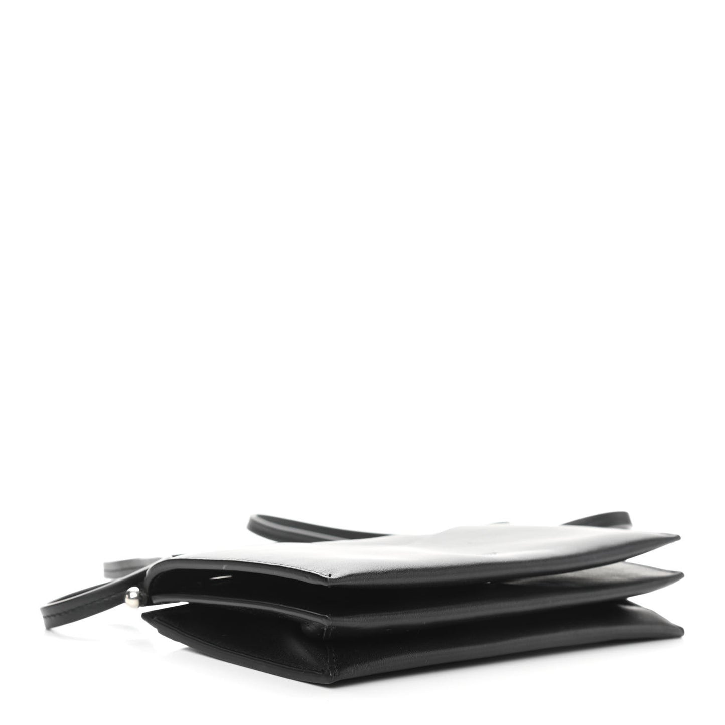 Calfskin Crossbody Bag Black