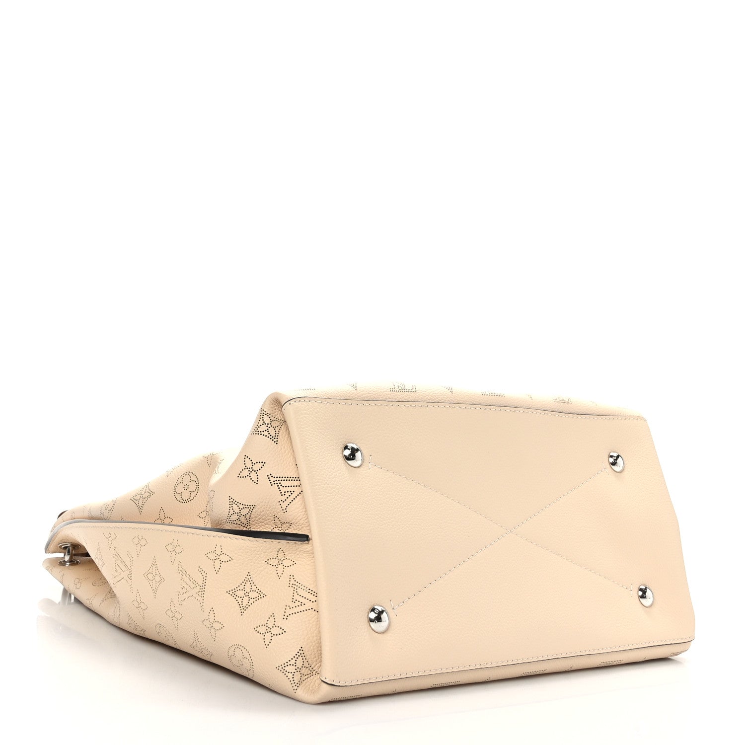 Louis Vuitton Mahina Carmel Hobo Creme 4 of 8