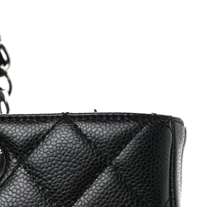 Chanel Caviar Quilted Grand Shopping Tote GST Black 10 of 10