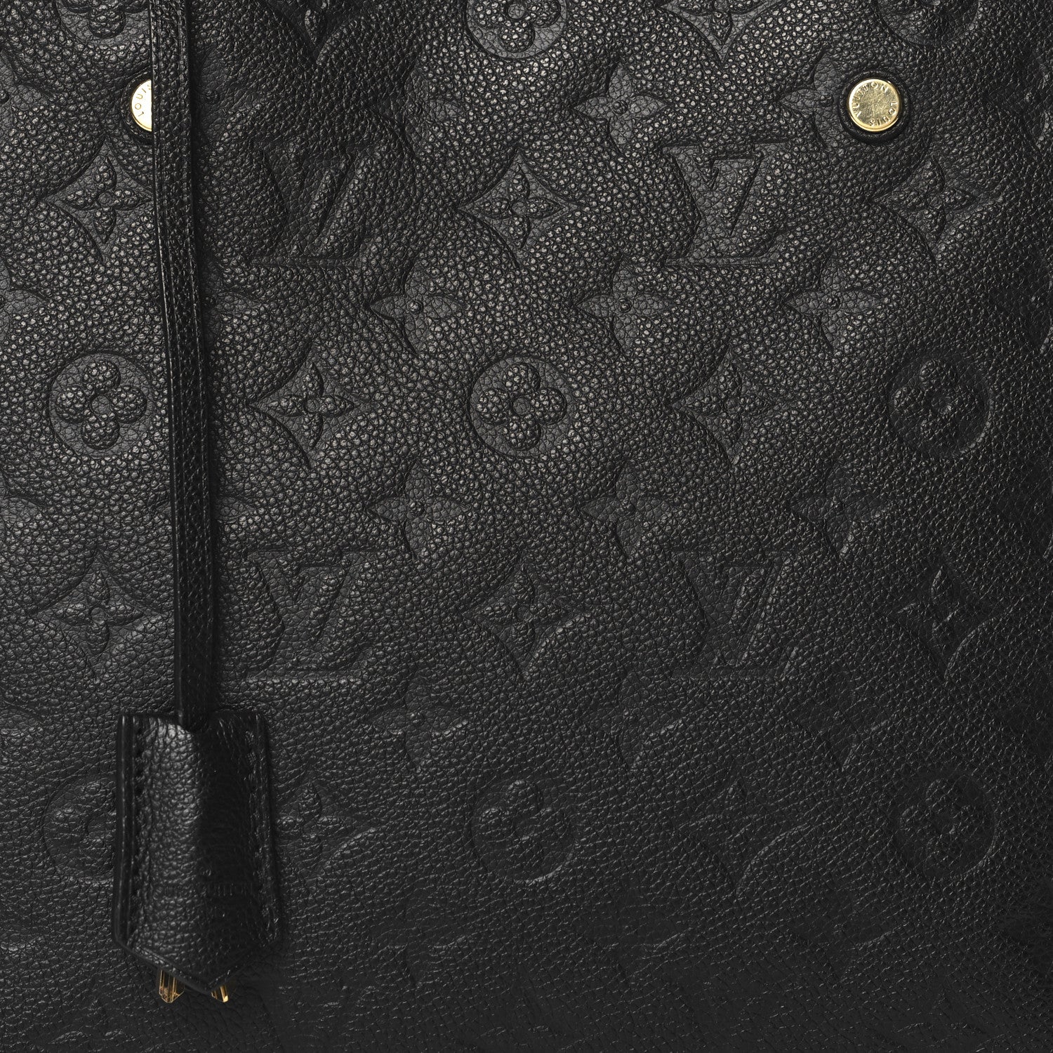Louis Vuitton Empreinte Montaigne GM Black 7 of 9
