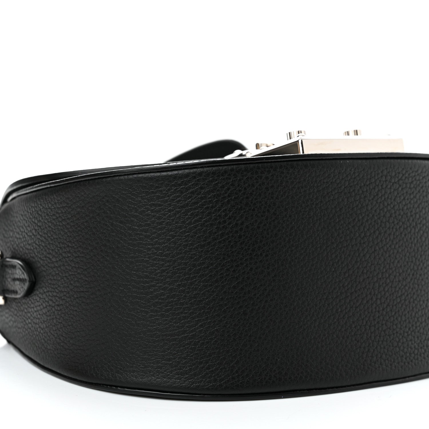 Moynat Taurillon Blush Flori PM Black 10 of 12