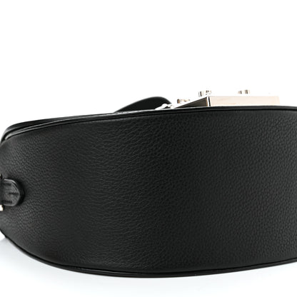 Moynat Taurillon Blush Flori PM Black 10 of 12
