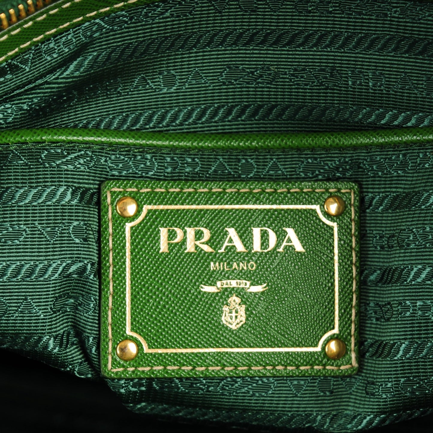 Canapa Saffiano Shopping Tote Corda Larice