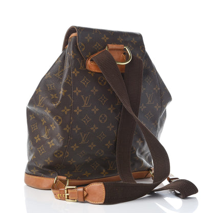 Louis Vuitton Monogram Montsouris GM Backpack 3 of 14