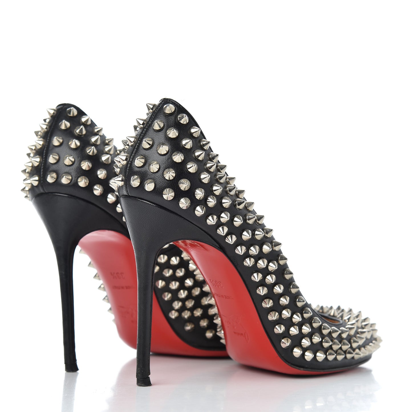 Nappa Fifi Spikes 100 Pumps 38.5 Black