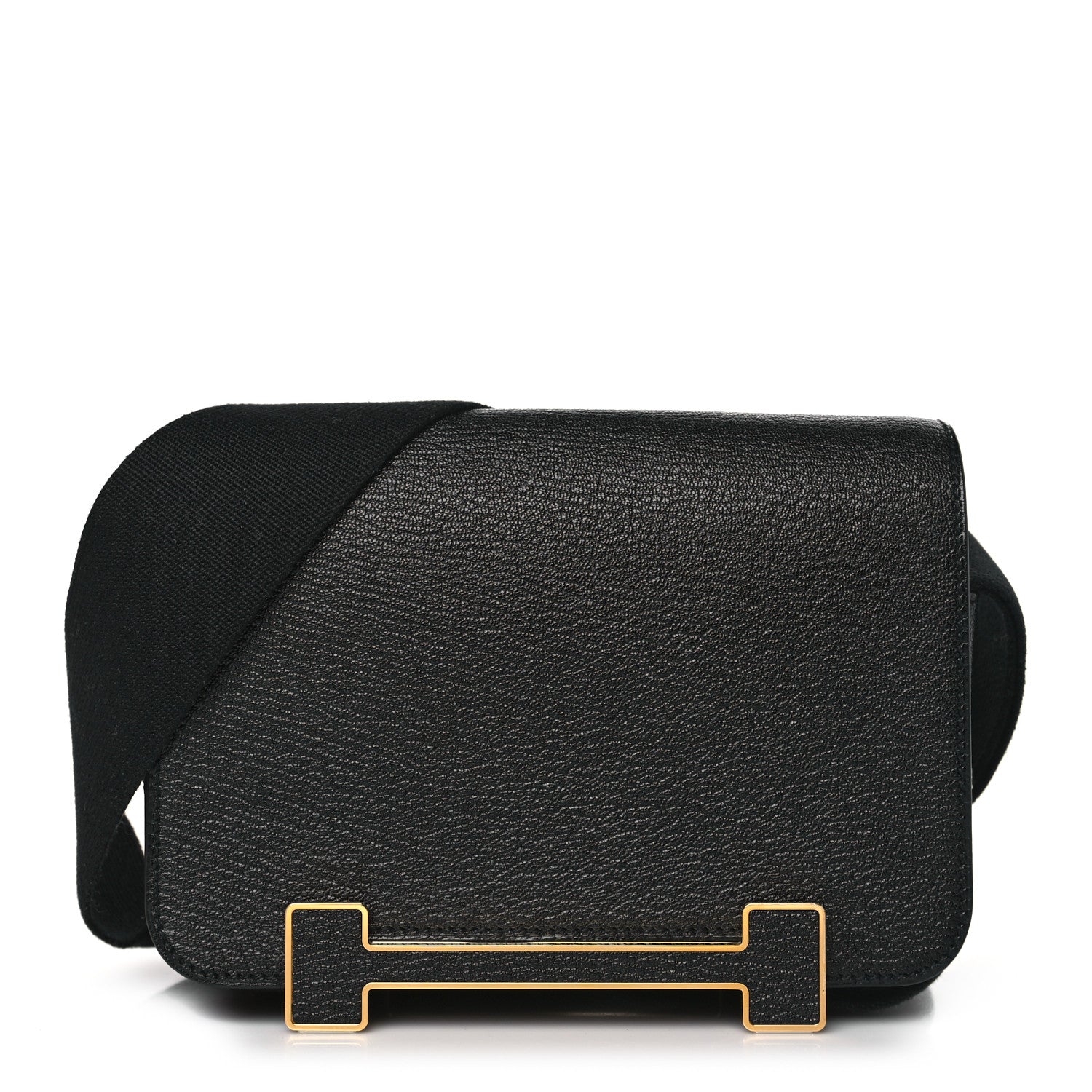 Hermes Chevre Mysore Geta Black 1 of 10