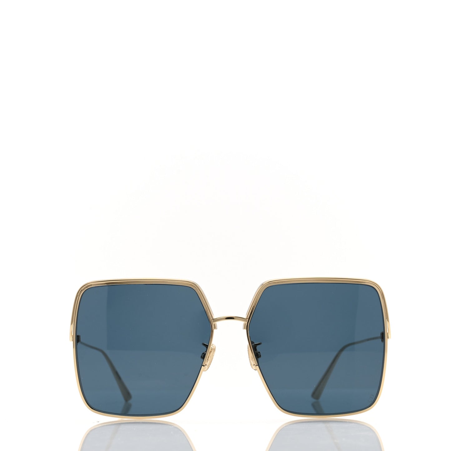 Metal EverDior Square Sunglasses Gold