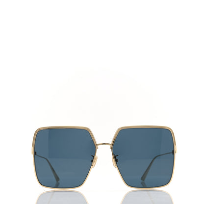 Christian Dior Metal EverDior Square Sunglasses Gold 2 of 7