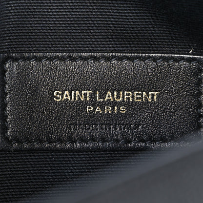 Saint Laurent Grain De Poudre Uptown Pouch Black 6 of 9