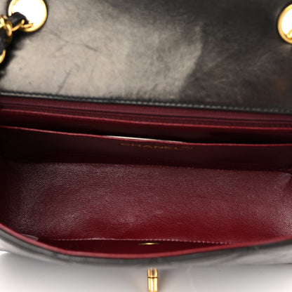 Chanel Lambskin Quilted Small Single Flap Black 4 of 9
