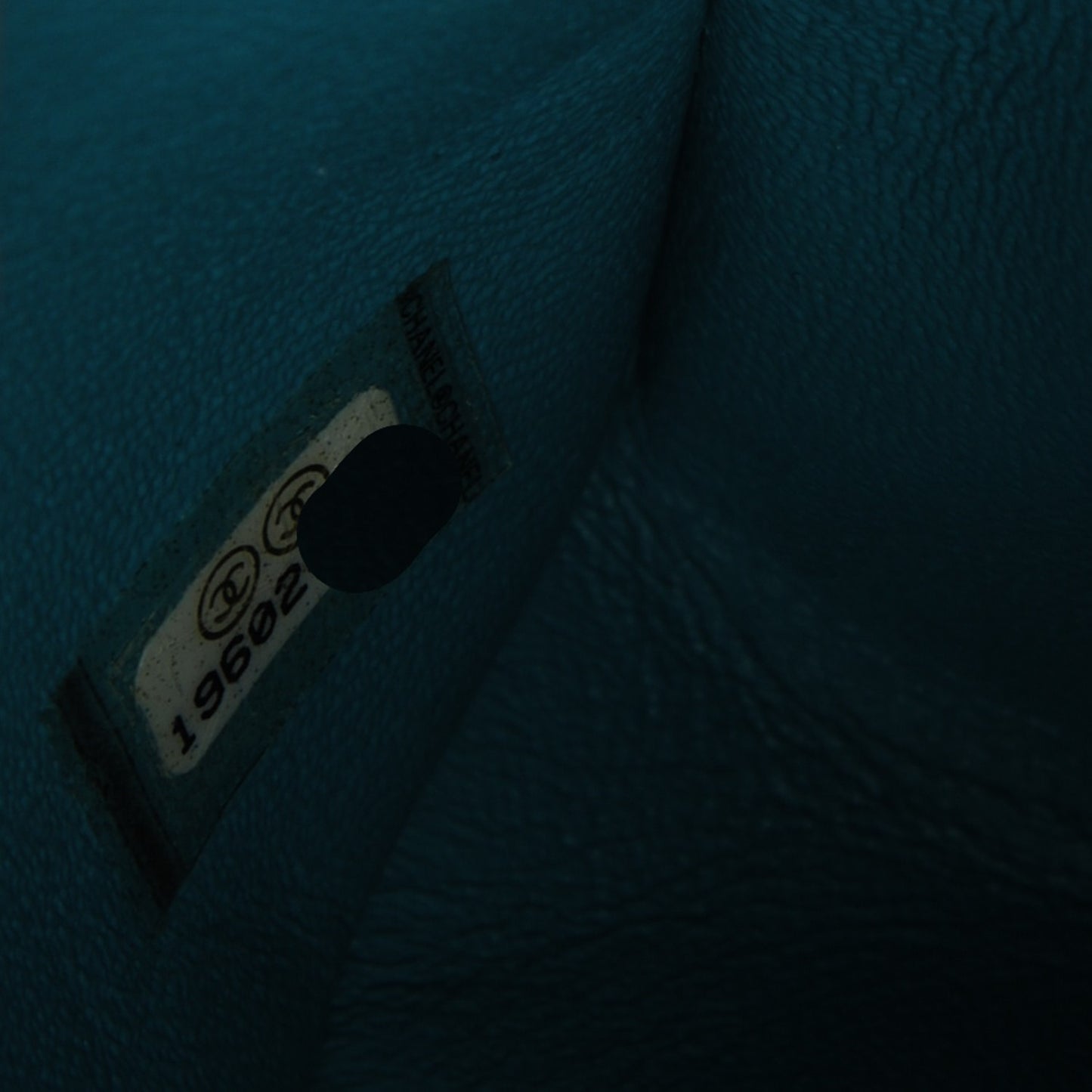 Lambskin Quilted Mini Rectangular Flap Turquoise