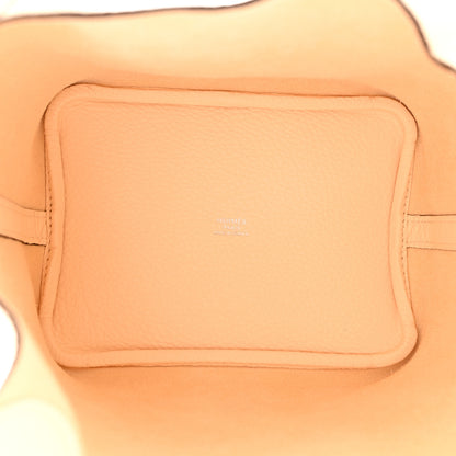 Hermes Taurillon Clemence Picotin Lock 18 PM Nata 5 of 11