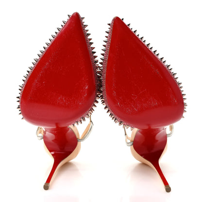 Christian Louboutin Metallic Baila Spike 100 Pumps 37 Poudre Bronze 5 of 8