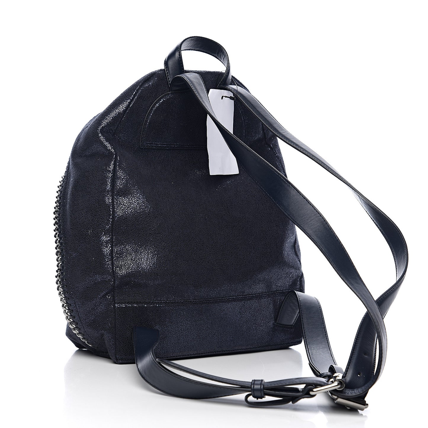 Shaggy Deer Small Falabella Backpack Lapis Navy