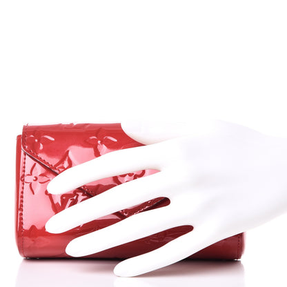 Louis Vuitton Vernis Lucie Pouch Cherry 2 of 7