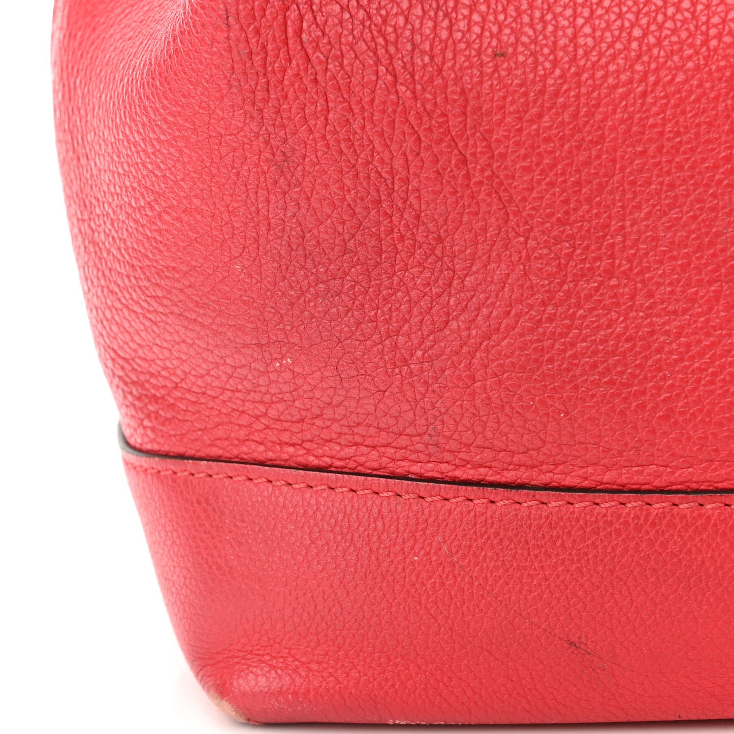Soft Calfskin Lockme Backpack Poppy