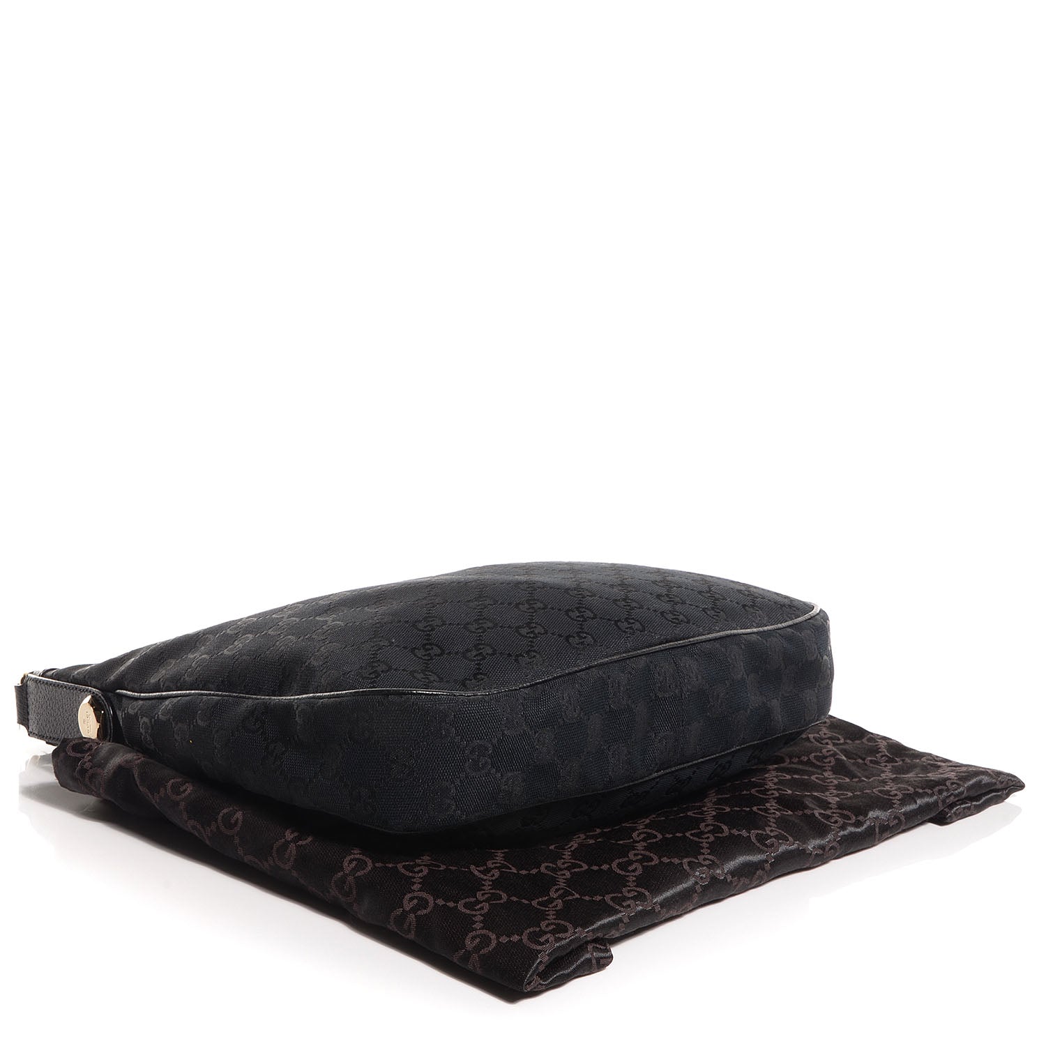 Gucci Monogram Small Charmy Hobo Black 4 of 7