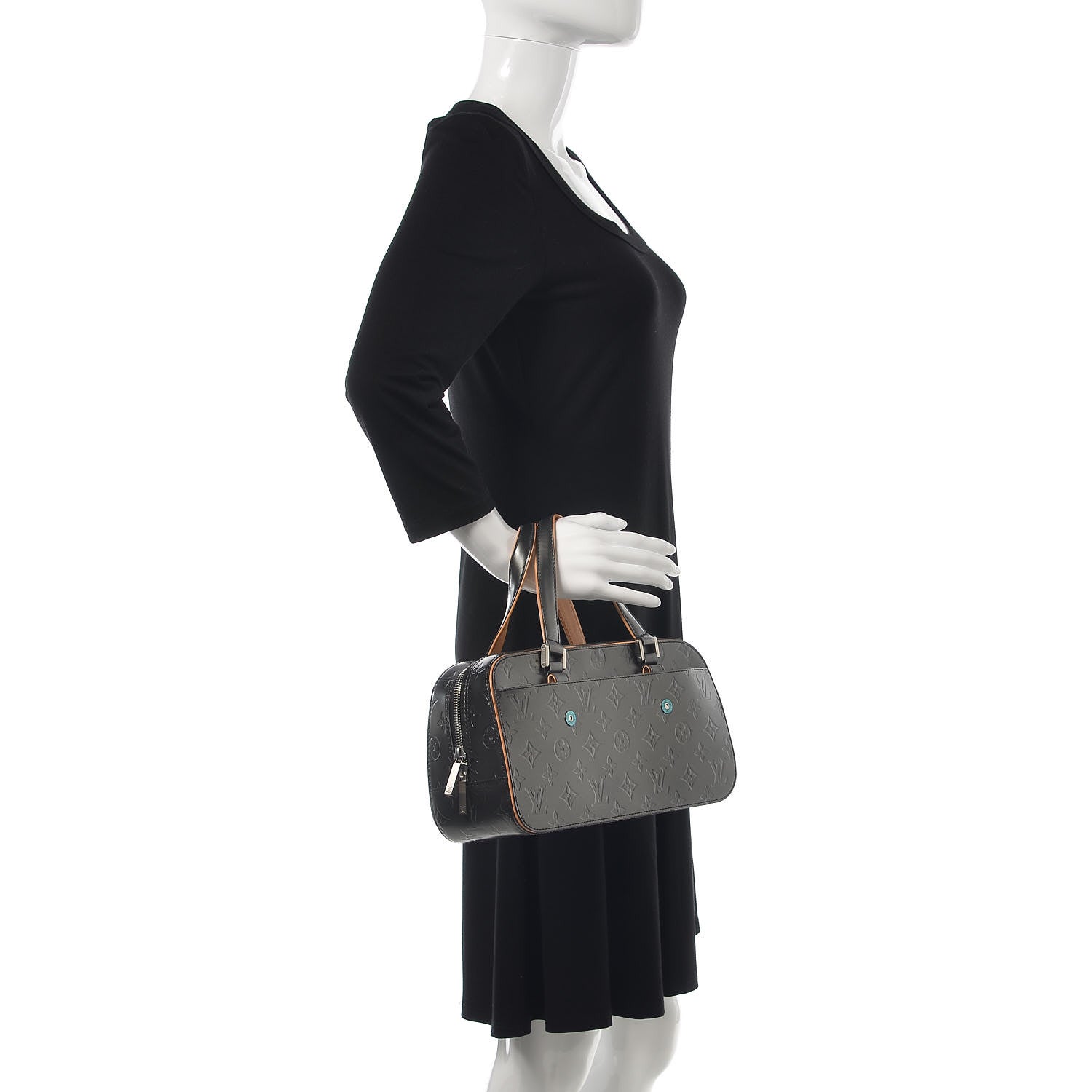 Louis Vuitton Mat Monogram Shelton Black 2 of 9