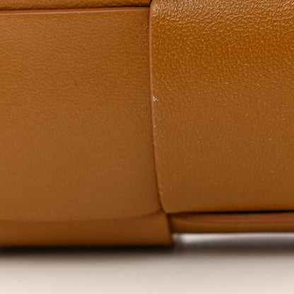 Bottega Veneta Nappa Intrecciato The Snap Clutch Camel Naturale 9 of 9