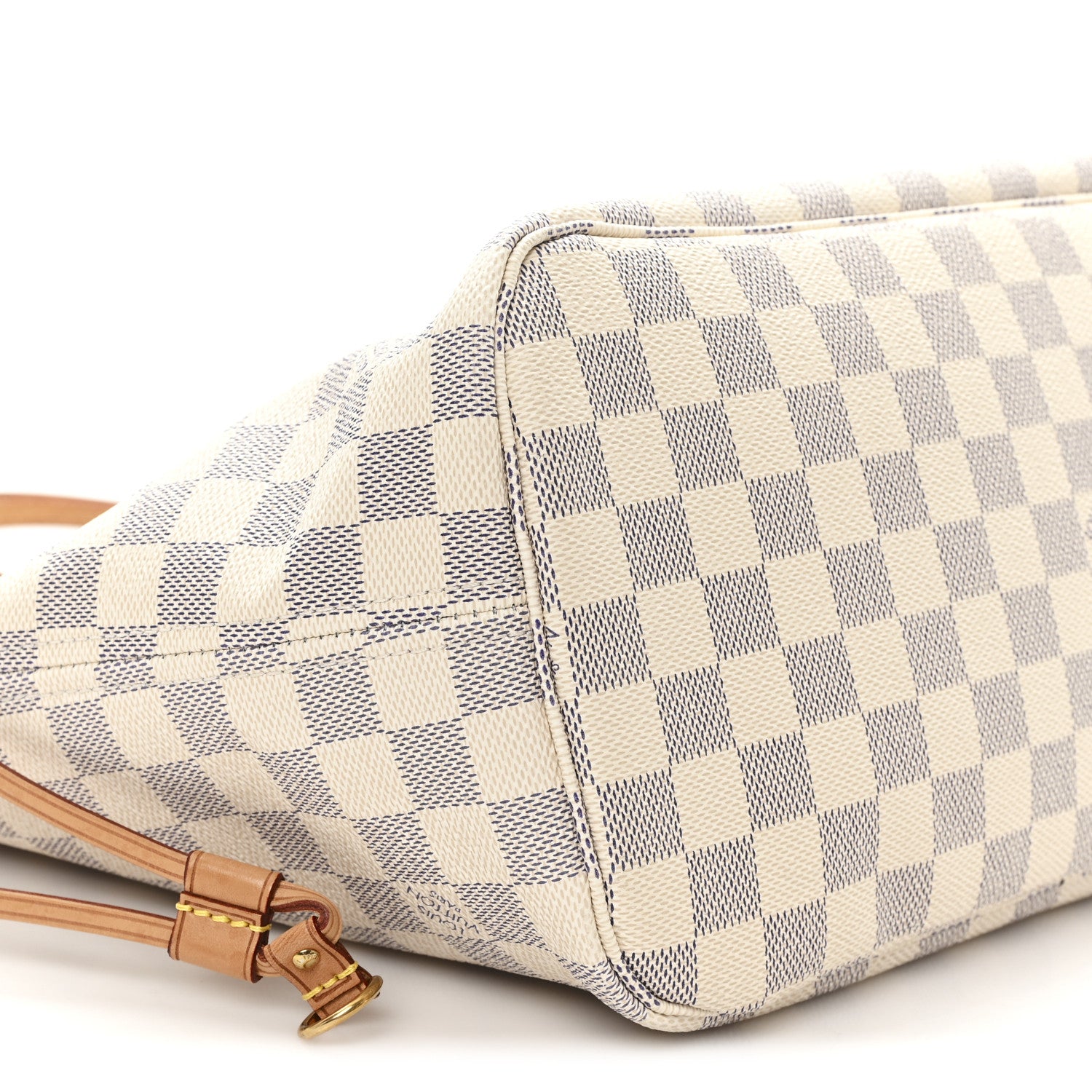 Louis Vuitton Damier Azur Neo Neverfull MM Rose Ballerine 11 of 13