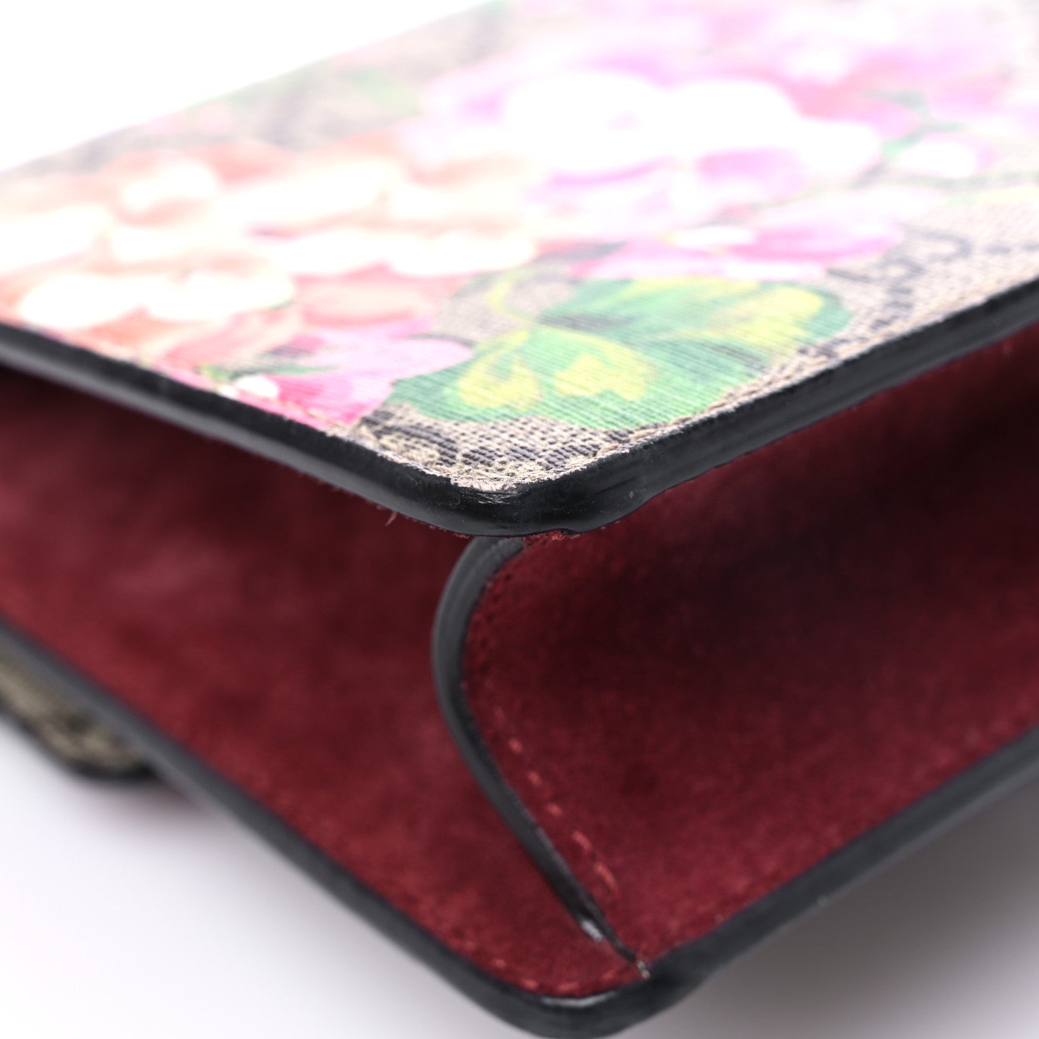 Gucci GG Supreme Monogram Blooms Mini Dionysus Shoulder Bag Beige Multicolor Dry Rose 10 of 12