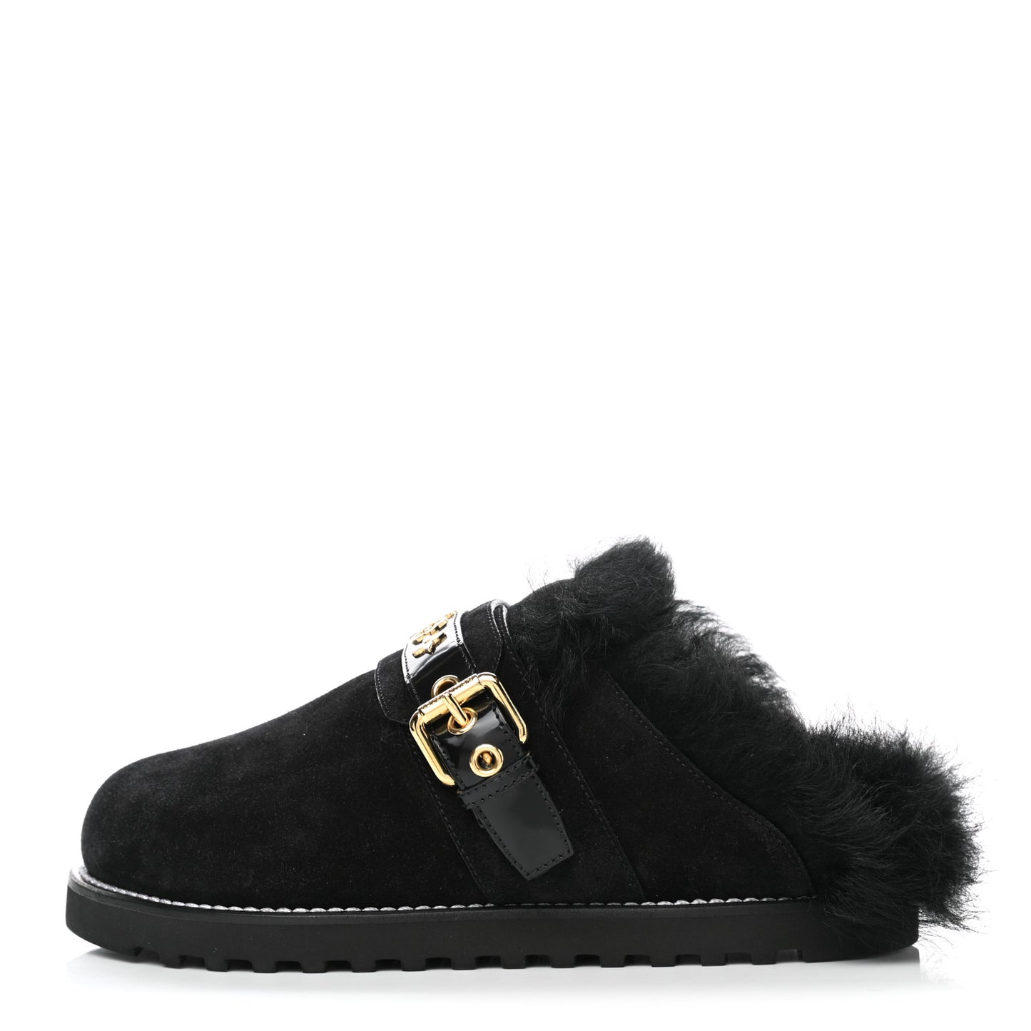 Suede Winterbreak Clogs 37 Black