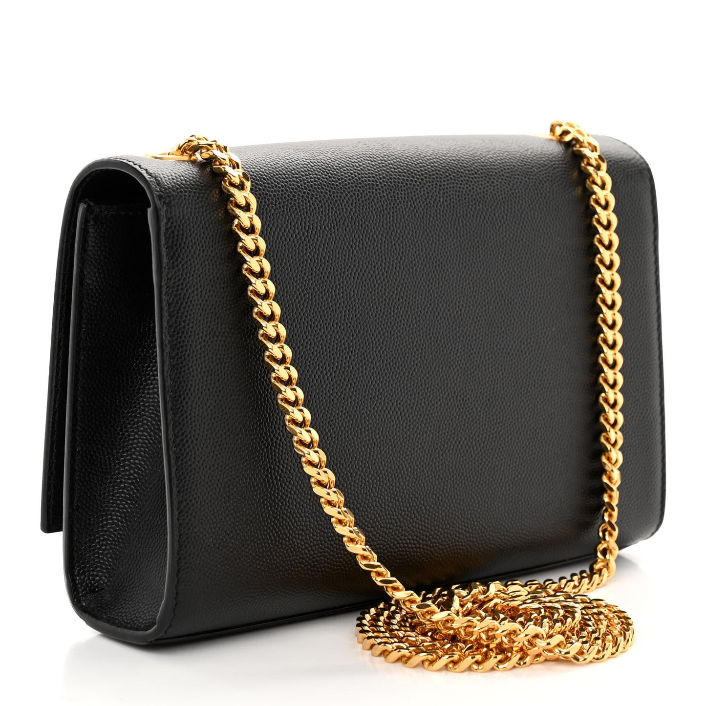 Grain De Poudre Small Monogram Kate Satchel Black