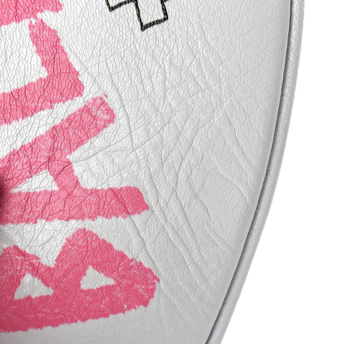Agneau Arena Graffiti All Over XXS Souvenir Belt Bag White Multicolor