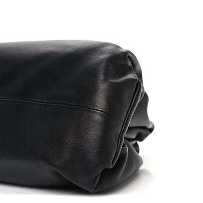 Bottega Veneta Smooth Butter Calf The Pouch Oversized Clutch Black 11 of 11