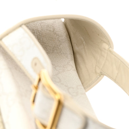 Gucci GG Supreme Monogram Granada Kid Angelina Platform 35mm Slingback Sandals 39 White Mystic White 12 of 12