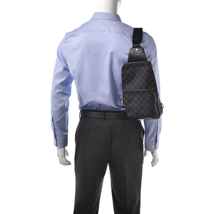 Louis Vuitton Damier Graphite Avenue Sling Backpack 2 of 8