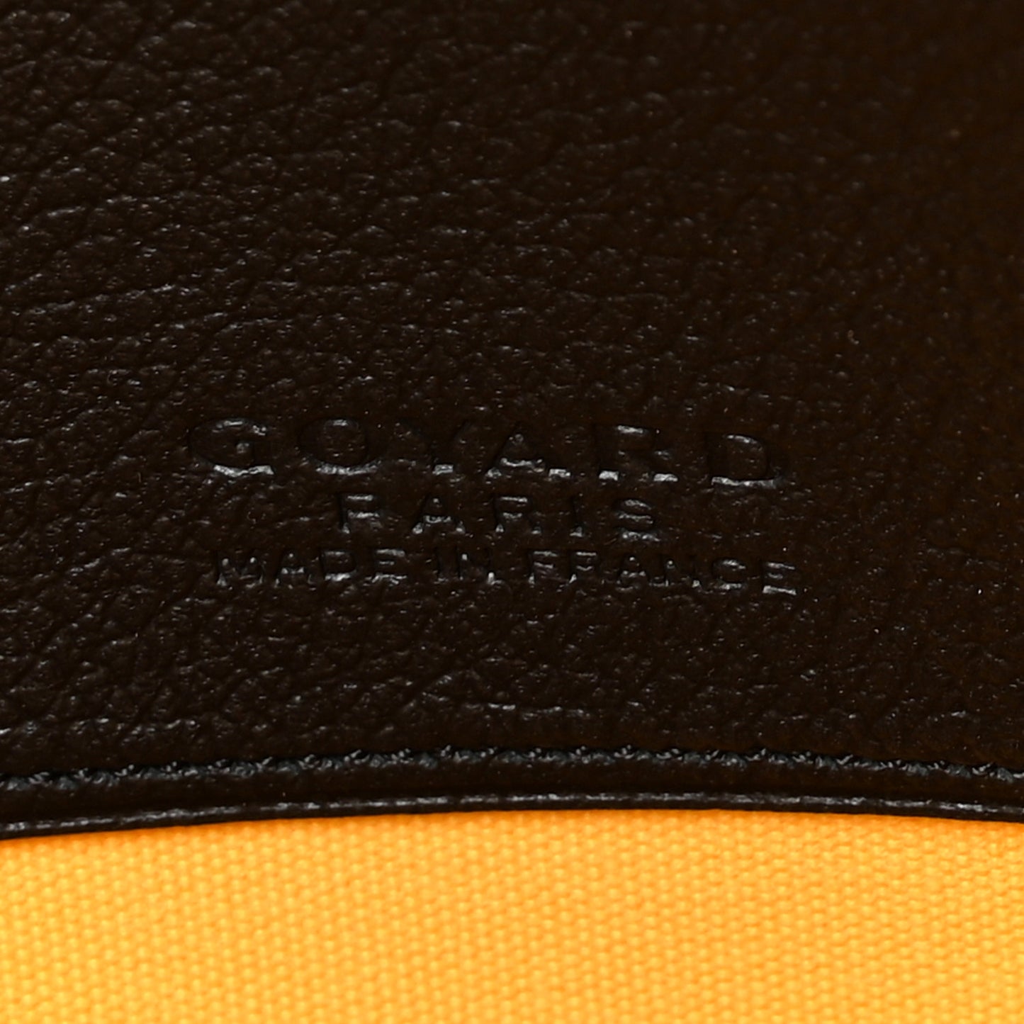 Goyardine Senat Pochette GM Black