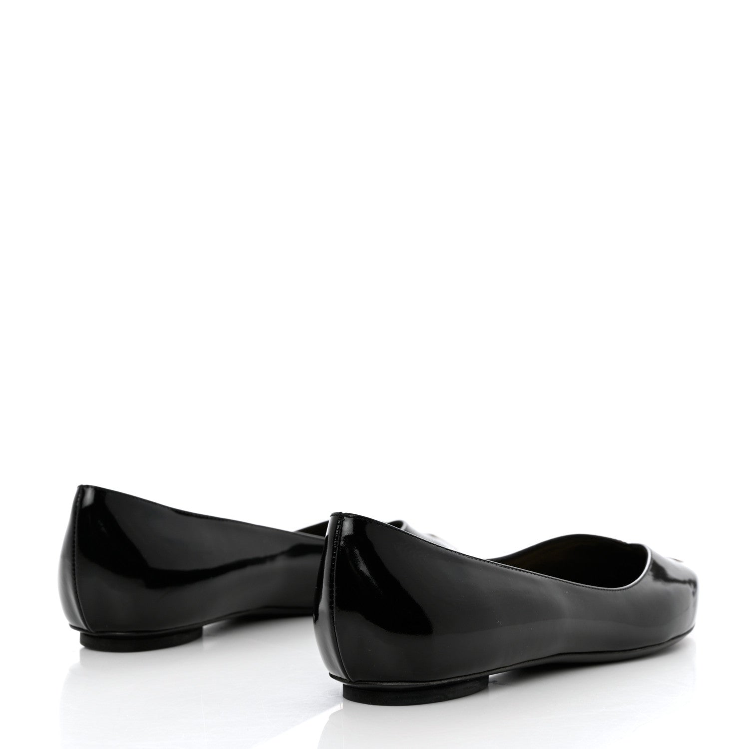 Louis Vuitton Patent Cosplay Ballerina Flat 37.5 Black 4 of 9