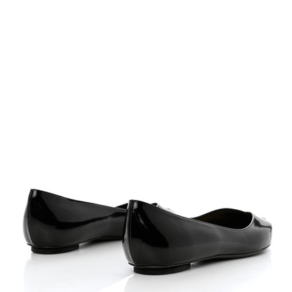 Louis Vuitton Patent Cosplay Ballerina Flat 37.5 Black 4 of 9