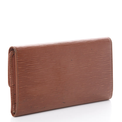 Louis Vuitton Epi Porte Tresor International Wallet Kenyan Fawn 2 of 5