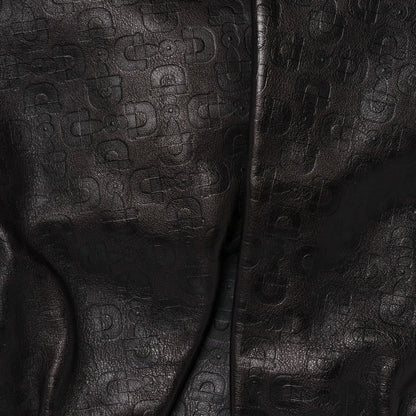 Gucci Horsebit Embossed Full Moon Tote Black 7 of 18