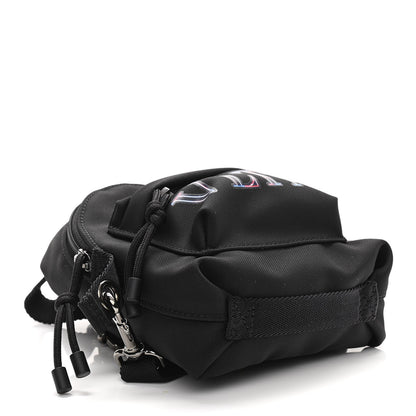 Valentino Garavani Nylon Neon VLTN Mini Backpack Black Multicolor 4 of 9