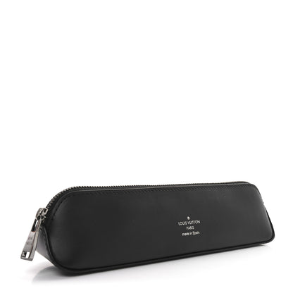 Louis Vuitton Monogram Eclipse Elizabeth Pencil Pouch Black 3 of 10