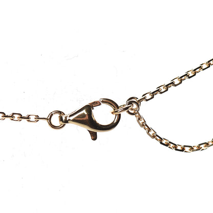 Van Cleef & Arpels 18K Yellow Gold Mother of Pearl Vintage Alhambra Pendant Necklace 6 of 7
