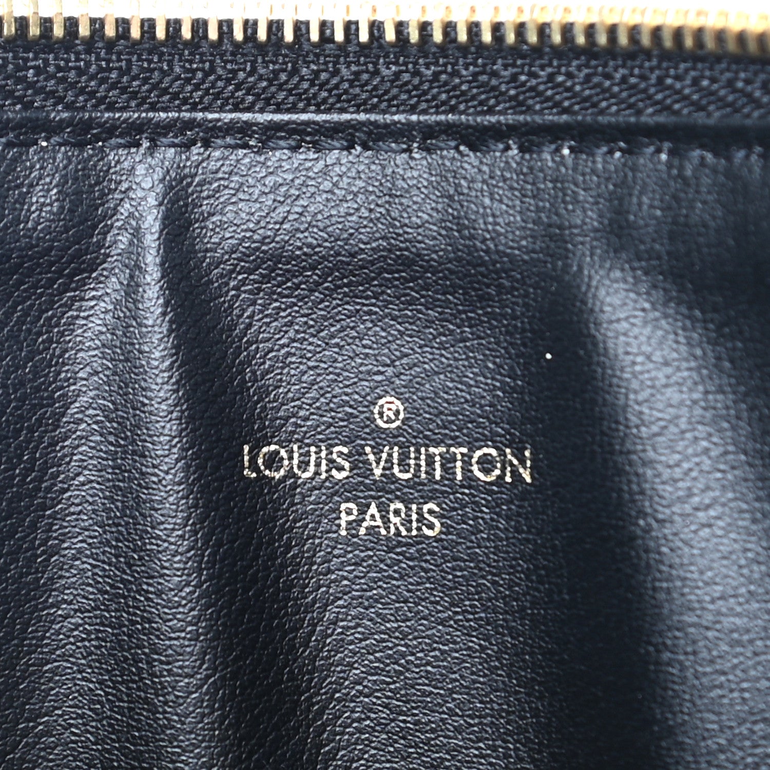 Louis Vuitton Empreinte Felicie Chain Wallet Zippered Insert Black 6 of 6