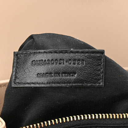 Saint Laurent Calfskin Y Quilted Monogram Toy Loulou Crossbody Bag Latte 8 of 11