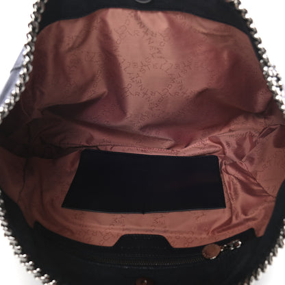 Stella McCartney Shaggy Deer Falabella East West Shopper Tote Navy 4 of 11