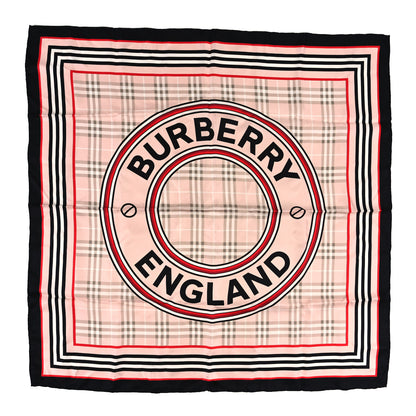 Burberry Silk Vintage Check Scarf Blush 1 of 3