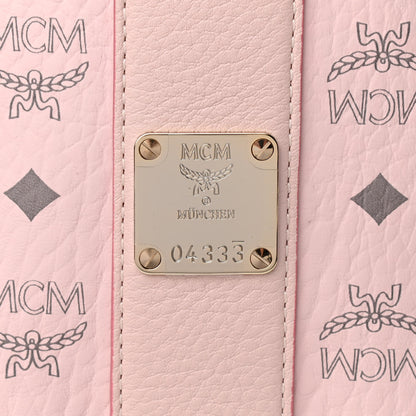 MCM Visetos Medium Liz Reversible Shopper Tote Powder Pink 8 of 11