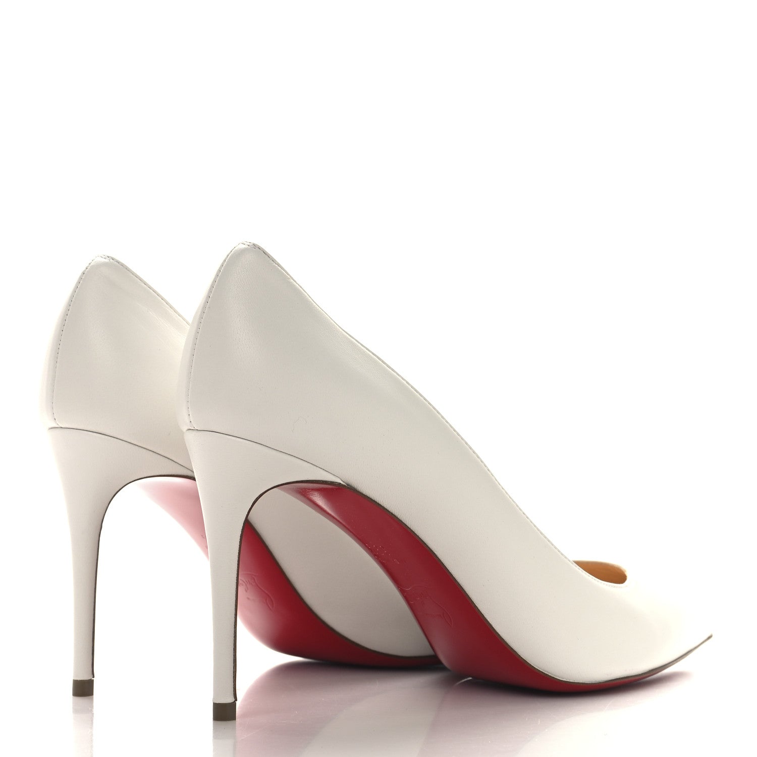 Christian Louboutin Nappa Kate 85 Pumps 39.5 White 5 of 9