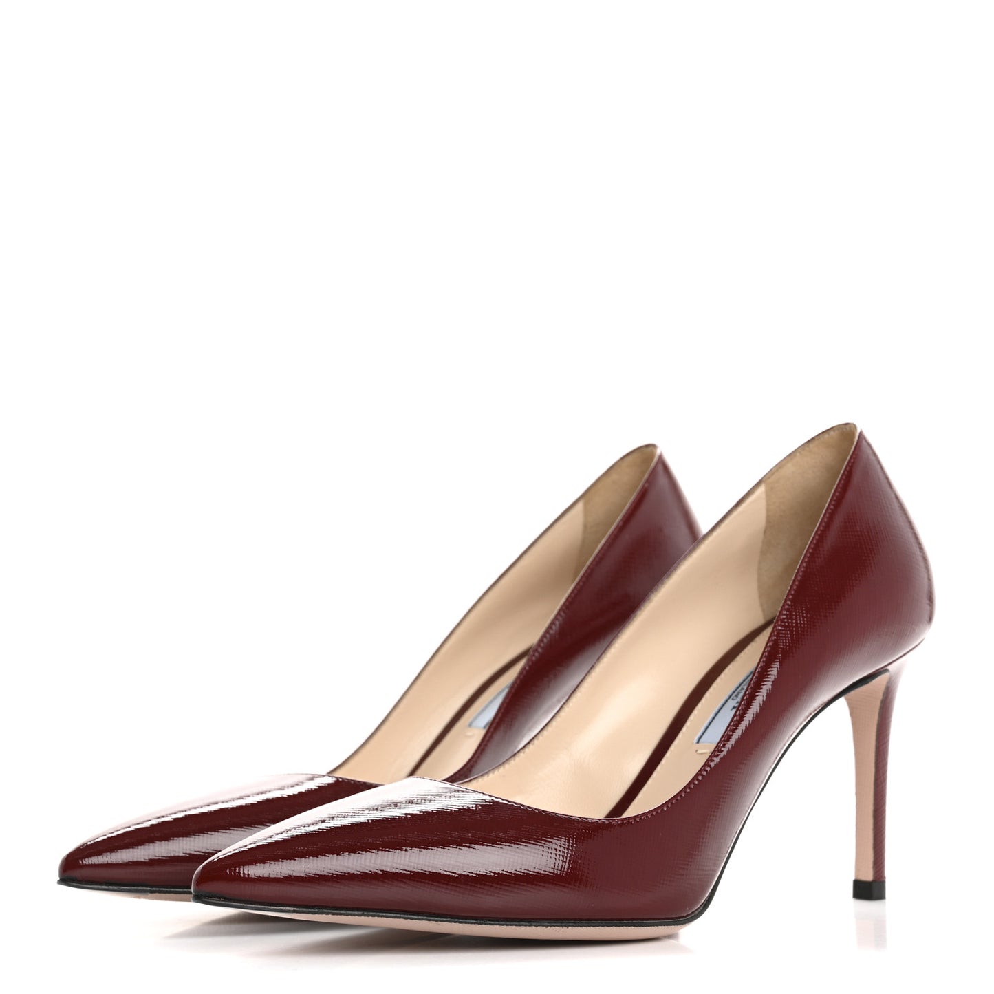 Saffiano Vernice Pumps 36.5 Rosso