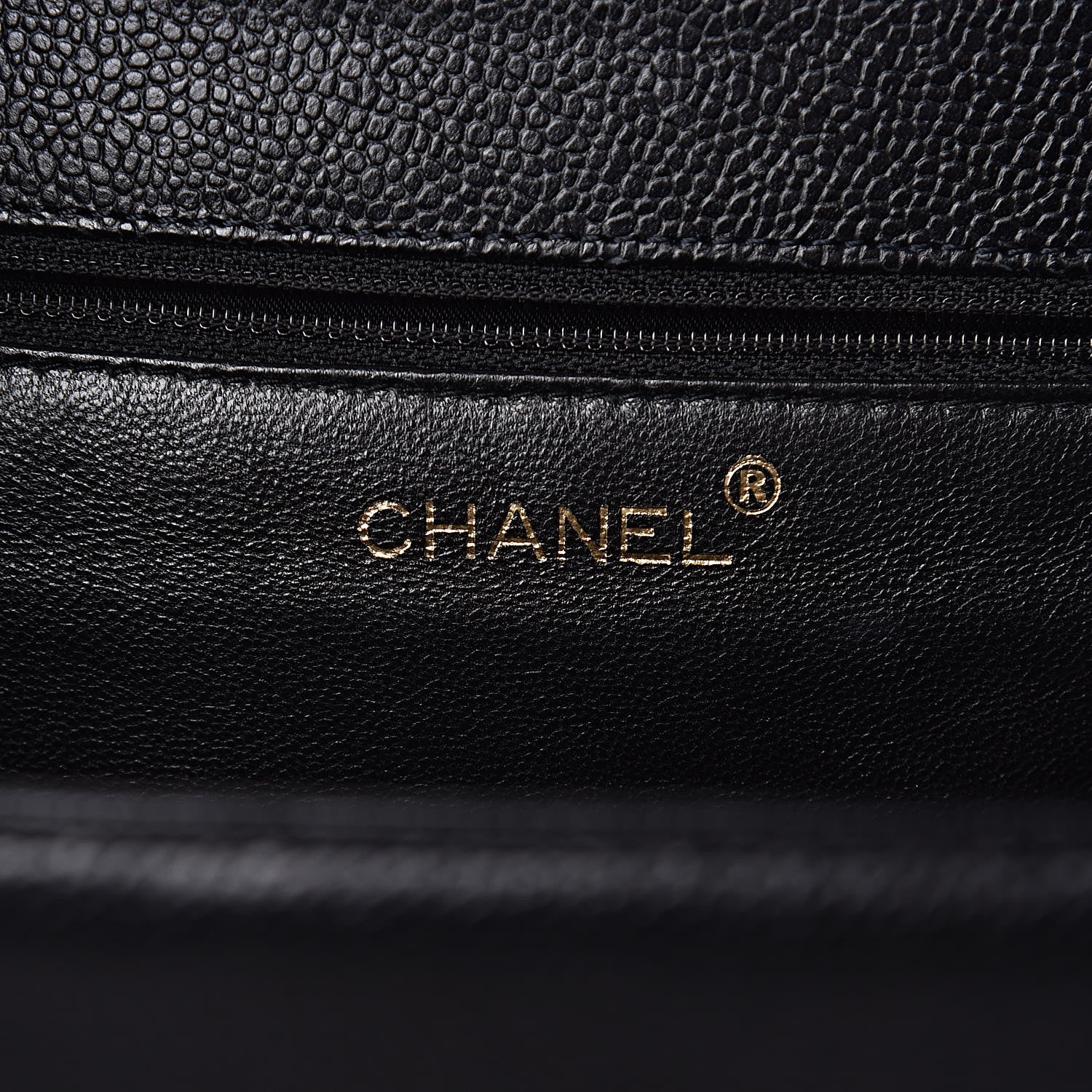 Chanel Caviar Top Handle Flap Black 6 of 12
