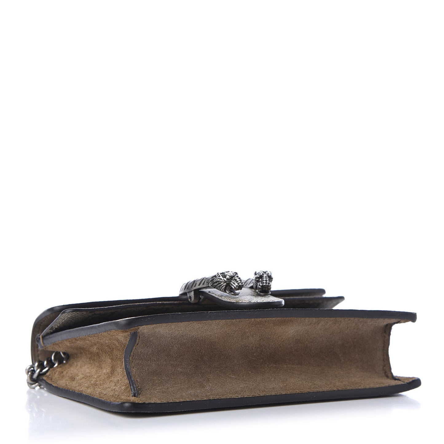 GG Supreme Monogram Super Mini Dionysus Shoulder Bag Taupe