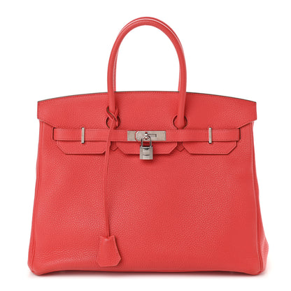 Hermes Togo Birkin 35 Rose Jaipur 1 of 12