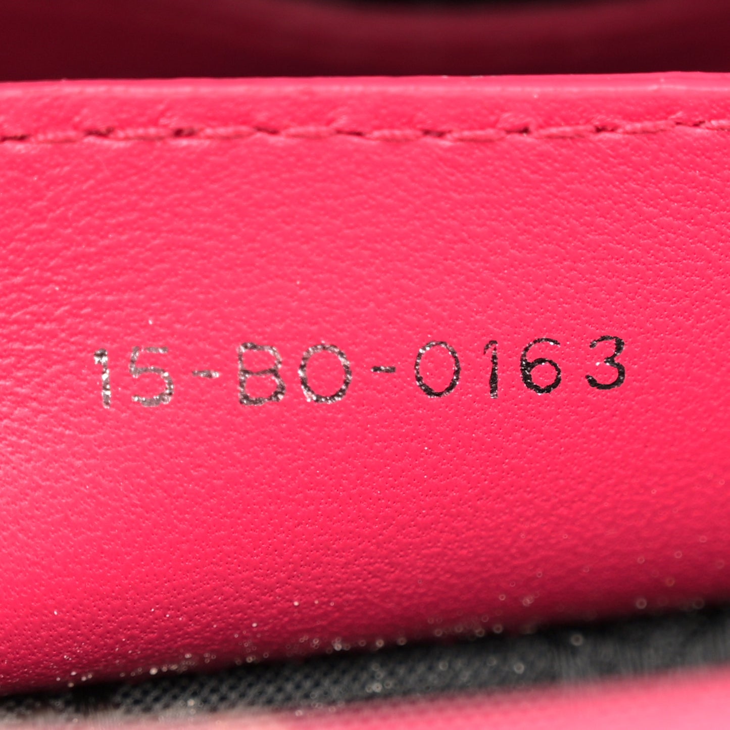 Lambskin Cannage Medium Lady Dior Pink